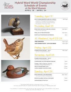 Hybrid Ward World Championship Schedule Of Events 3