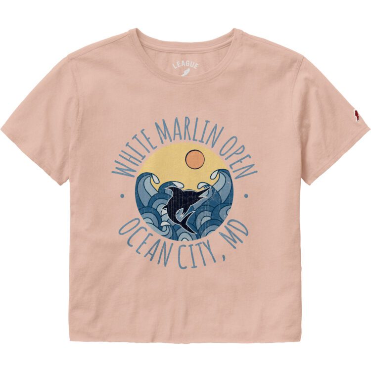 Rolling Seas Ladies T-shirt - Image 2