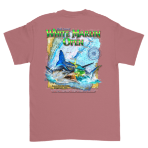 2025 Short Sleeve White Marlin Open T-shirt