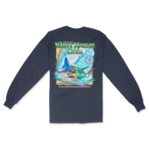 2025 Long Sleeve White Marlin Open T-shirt