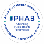 the logo for the advanced health department