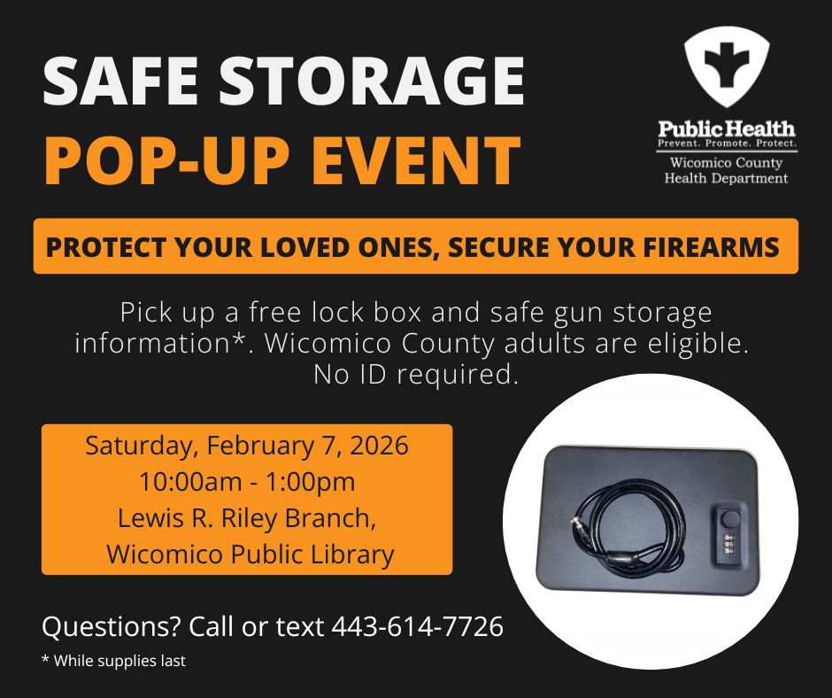 a flyer for a public health emergency event