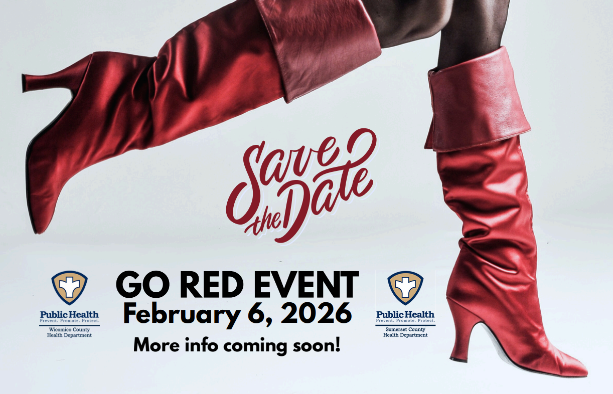 Save the date, red boots, Go Red Event. More info coming.