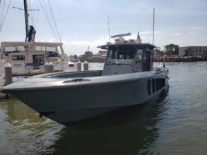 Maryland Natural Resources Police boat docked
