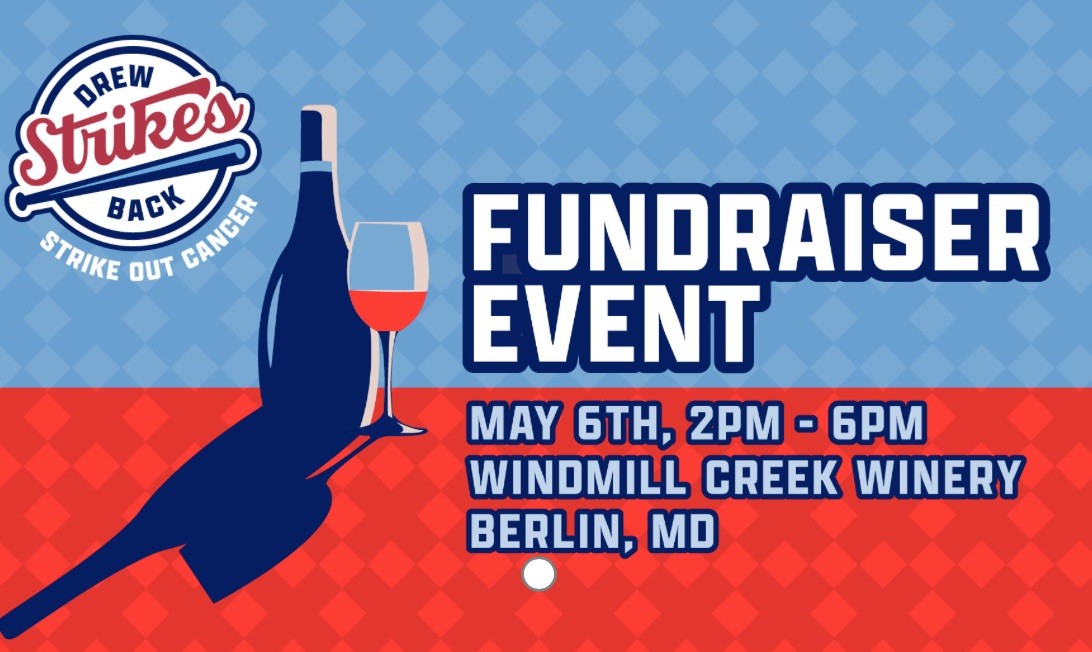 Drew Strikes Back Fundraiser at the Beach graphic