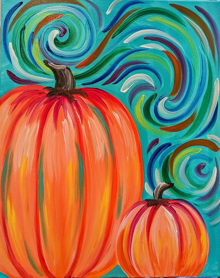 Pumpkin painting