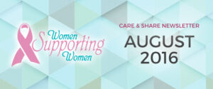 August 2016 Newsletter