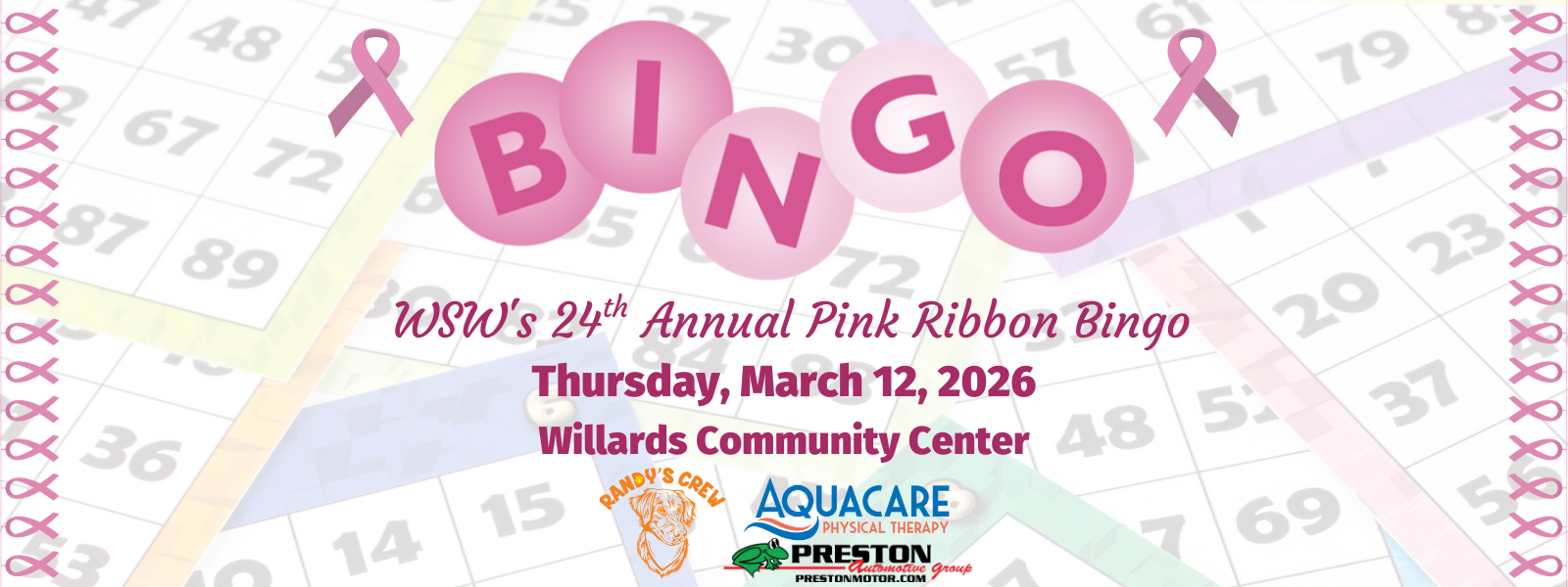 a flyer for a breast cancer awareness event