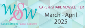 a poster for a care and share news letter