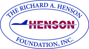 the logo for the richard a henson foundation