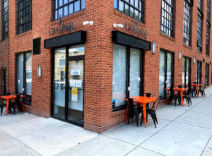 Charmed exterior shot of the building.