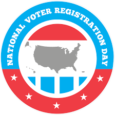 National Voter Regristration Day logo